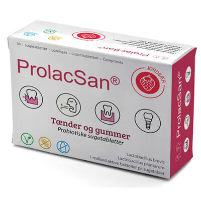ProlacSan® sugetabletter – Jordbær smag